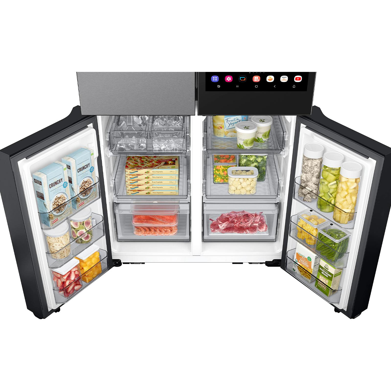  Samsung 29 cu. ft. 4-Door Flex™ Refrigerator with AI Family Hub™ RF29DB9900QDAA IMAGE 9