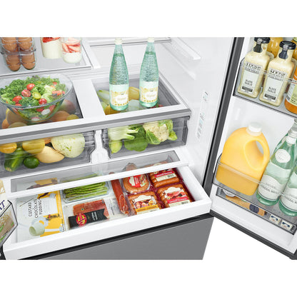  Samsung 31 cu. ft. French Door Refrigerator with External Water and Ice Dispenser RF32CG5B10SRAA IMAGE 5