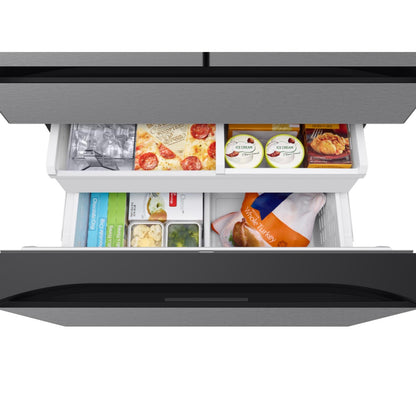  Samsung Bespoke 23 cu. ft. Counter Depth 4-Door French Door Refrigerator with Inner Beverage Center™ RF70F23DER/AA IMAGE 7