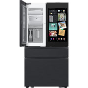  Samsung 36-inch, 23 cu. ft. French 4-Door Refrigerator with AI Family Hub™ RF90F23AECEAA IMAGE 2