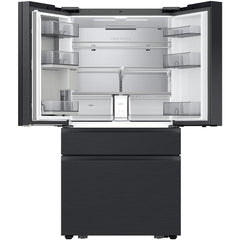  Samsung 36-inch, 23 cu. ft. French 4-Door Refrigerator with AI Family Hub™ RF90F23AECEAA IMAGE 3