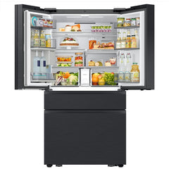  Samsung 36-inch, 23 cu. ft. French 4-Door Refrigerator with AI Family Hub™ RF90F23AECEAA IMAGE 4