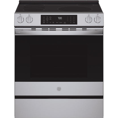 GE Profile 30-inch Slide-in Induction Range with Convection Technology PHS700AYFS IMAGE 1