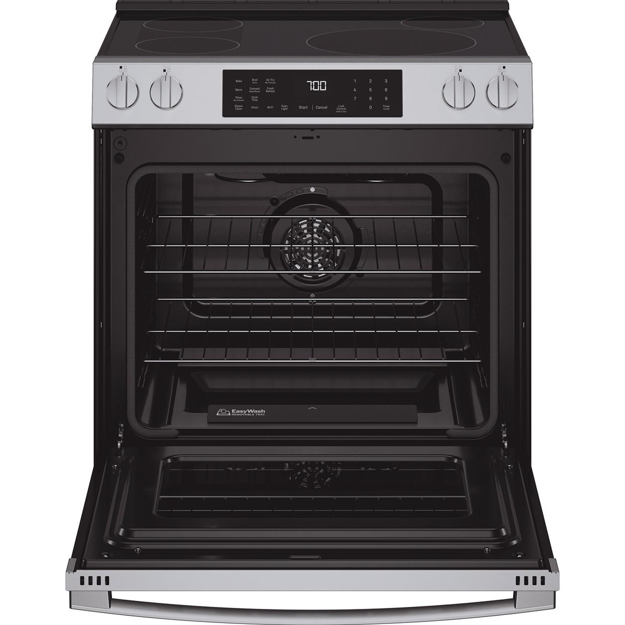 GE Profile 30-inch Slide-in Induction Range with Convection Technology PHS700AYFS IMAGE 2