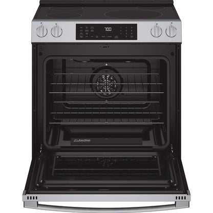GE Profile 30-inch Slide-in Induction Range with Convection Technology PHS700AYFS IMAGE 2