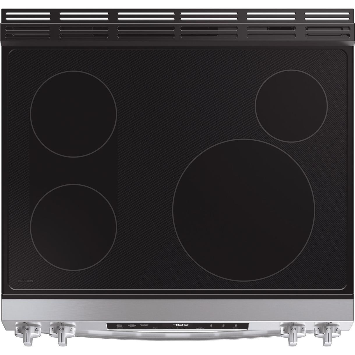 GE Profile 30-inch Slide-in Induction Range with Convection Technology PHS700AYFS IMAGE 3