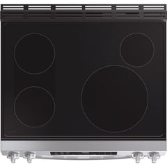  GE Profile 30-inch Slide-in Induction Range with Convection Technology PHS700AYFS IMAGE 3