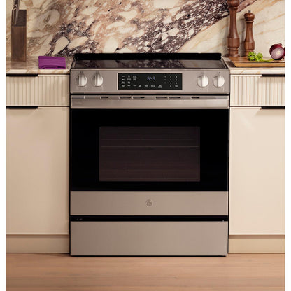 GE Profile 30-inch Slide-in Induction Range with Convection Technology PHS700AYFS IMAGE 5
