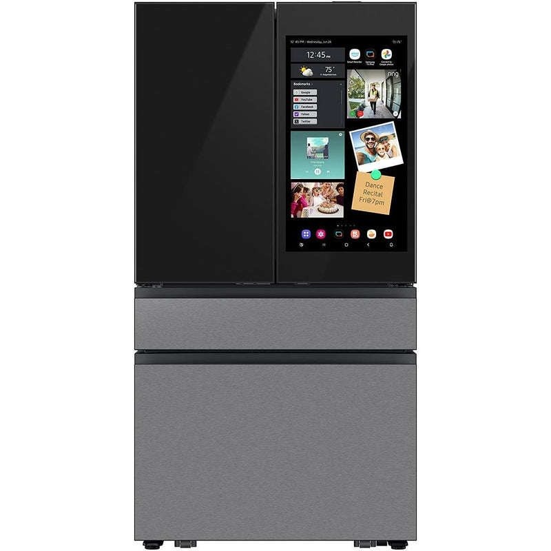 Samsung 36-inch, 29 cu. ft. 4-Door French Door Refrigerator with AI Family Hub™ RF90F29AECR/AA