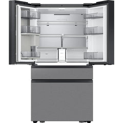  Samsung 36-inch, 29 cu. ft. 4-Door French Door Refrigerator with AI Family Hub™ RF90F29AECR/AA IMAGE 3