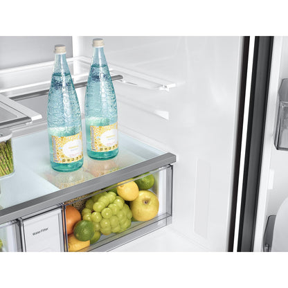  Samsung 29 cu. ft. 4-Door French Door Refrigerator with AI Family Hub™ RF90F29AEW/AA IMAGE 6