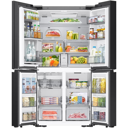  Samsung 23 cu. ft. Counter Depth 4-Door French Door Refrigerator with Beverage Center™ RM80F23VMR/AA IMAGE 3