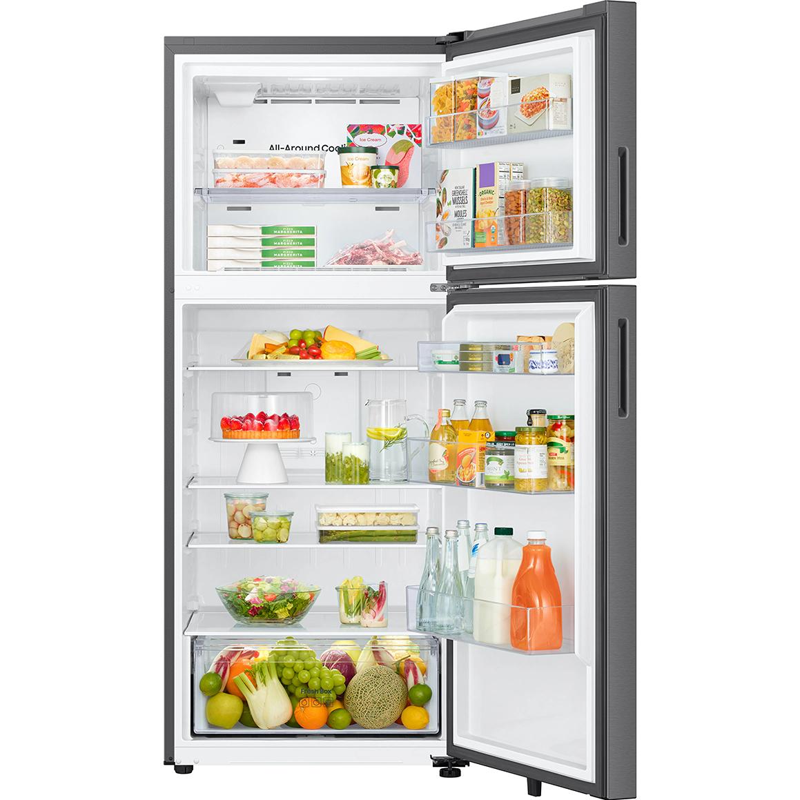  Samsung 18 cu. ft. Top Freezer Refrigerator with All-Around Cooling RT70F18LRSR/AA IMAGE 3