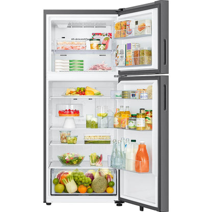  Samsung 18 cu. ft. Top Freezer Refrigerator with All-Around Cooling RT70F18LRSR/AA IMAGE 3