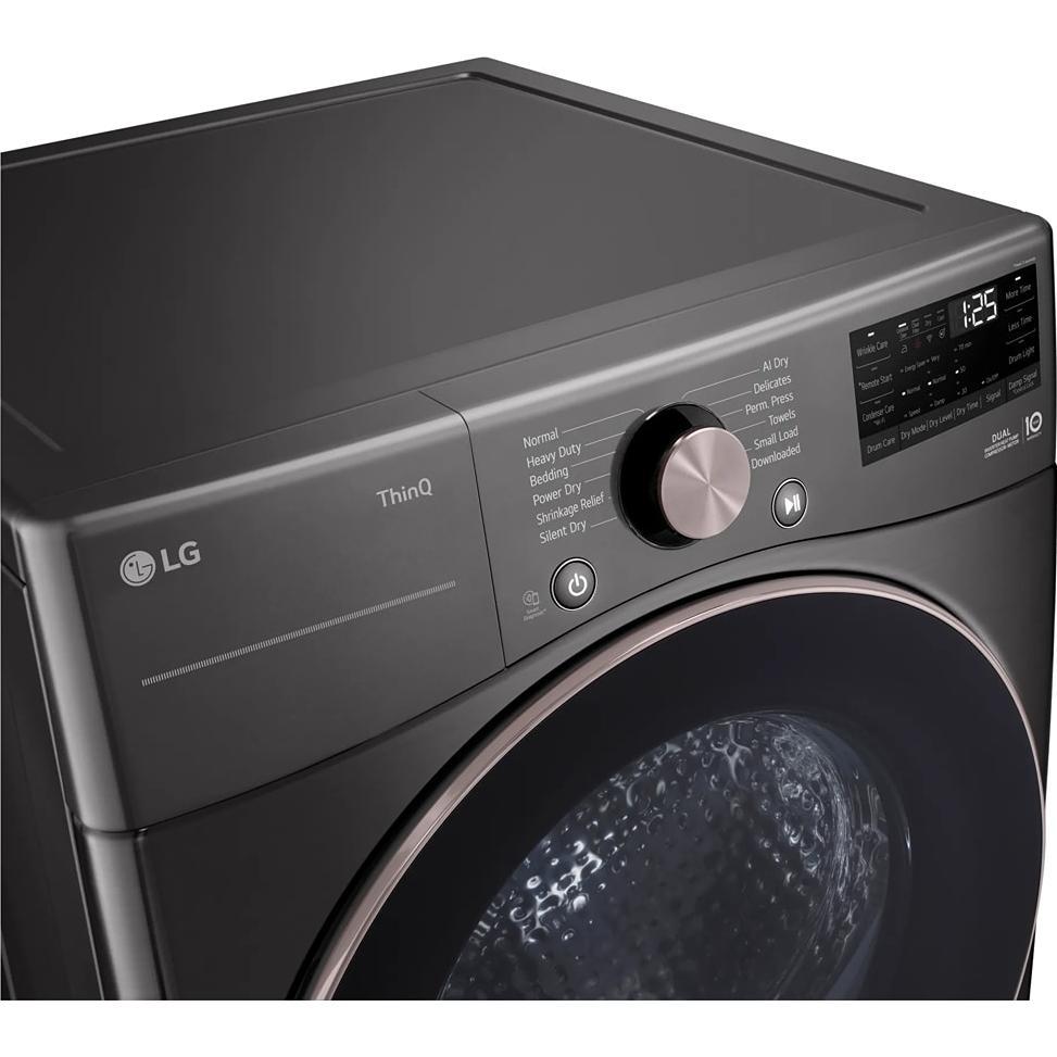  LG 7.8 cu.ft. Electric Dryer with Dual Inverter HeatPump™ Technology DLHC4002B IMAGE 7