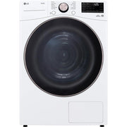  LG 7.8 cu.ft. Electric Dryer with Dual Inverter HeatPump™ Technology DLHC4002W IMAGE 1