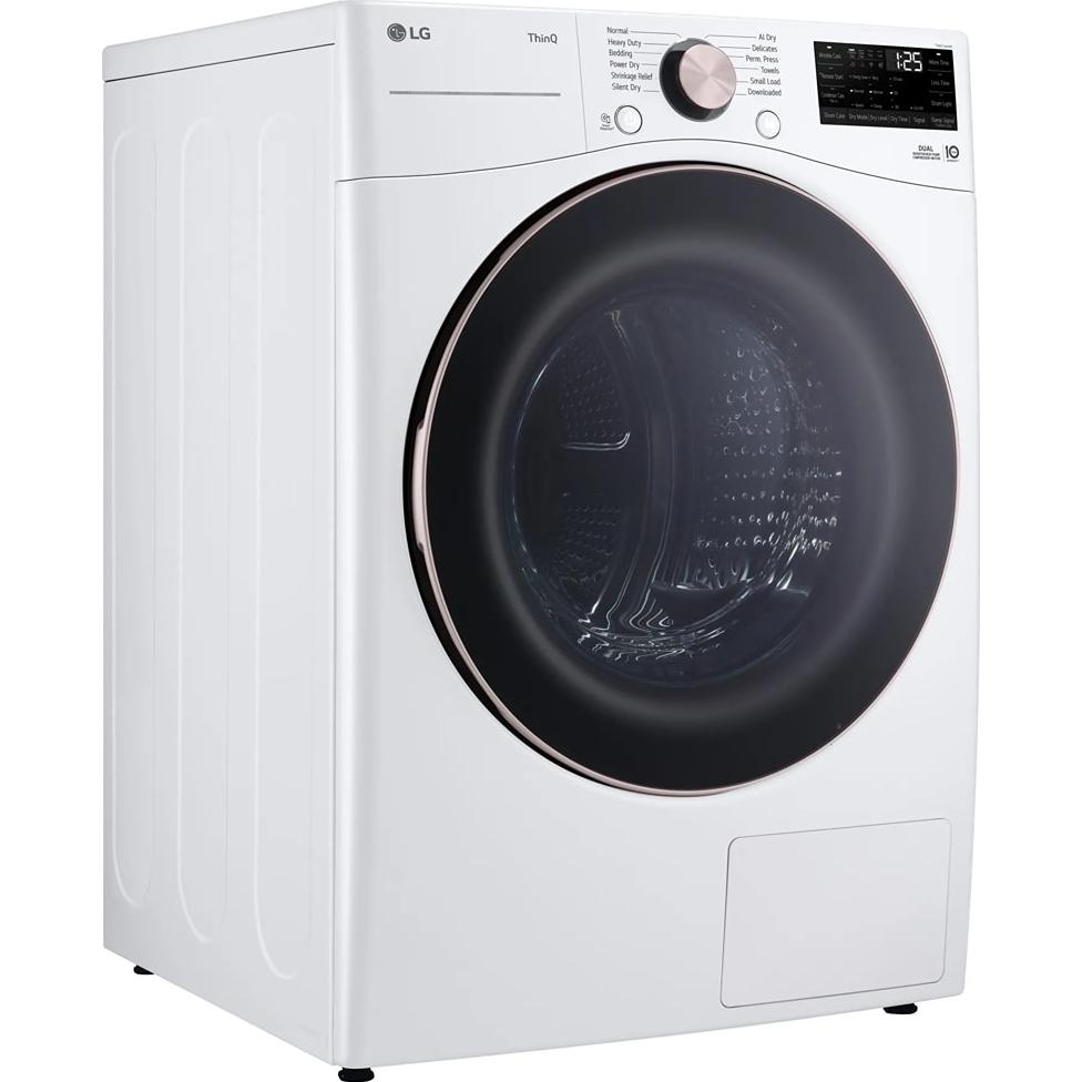  LG 7.8 cu.ft. Electric Dryer with Dual Inverter HeatPump™ Technology DLHC4002W IMAGE 3