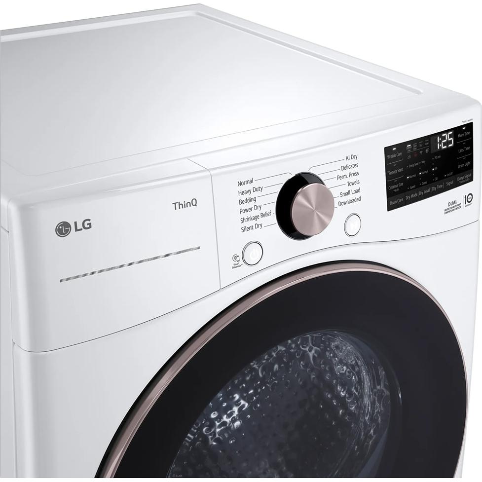  LG 7.8 cu.ft. Electric Dryer with Dual Inverter HeatPump™ Technology DLHC4002W IMAGE 7