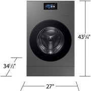  Samsung All-in-One Electric Laundry Center WD90F53AVSUS IMAGE 6