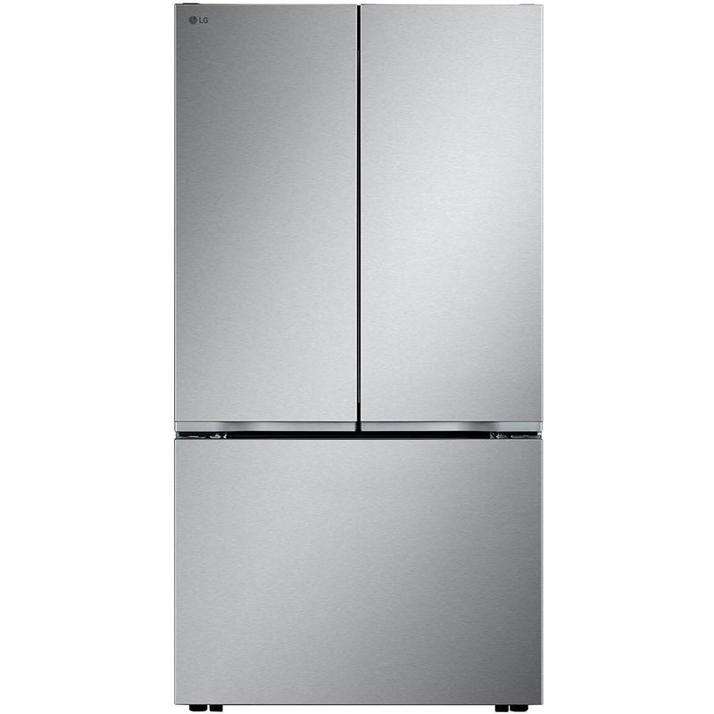 LG 36-inch, 25 cu. ft Counter-Depth French 3-Door Refrigerator with Ice Maker and Water Dispenser LF25Z6211S