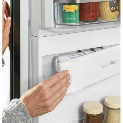 GE Profile 36-inch, 22.4 cu. ft. Counter-Depth French 4-Door Refrigerator with Wi-Fi PXD22BYPFS IMAGE 14