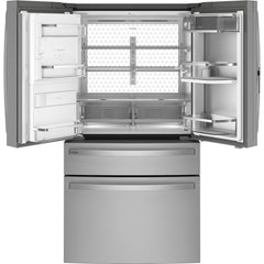  GE Profile 36-inch, 22.4 cu. ft. Counter-Depth French 4-Door Refrigerator with Wi-Fi PXD22BYPFS IMAGE 3