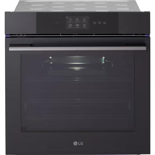 LG 3.0 cu. ft. Smart Compact Wall Oven with True Convection and Air Fry WSED3067M