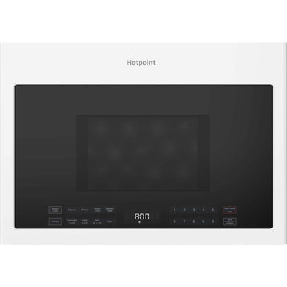  Hotpoint 24-inch 1.4 Cu. Ft. Over-The-Range Microwave Oven HVMB14S4WWW IMAGE 1