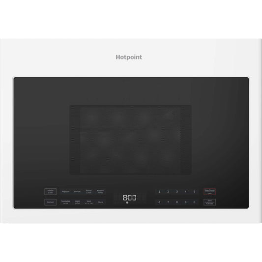  Hotpoint 24-inch 1.4 Cu. Ft. Over-The-Range Microwave Oven HVMB14S4WWW IMAGE 1