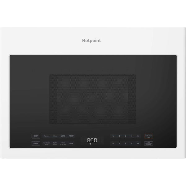 Hotpoint 24-inch 1.4 Cu. Ft. Over-The-Range Microwave Oven HVMB14S4WWW