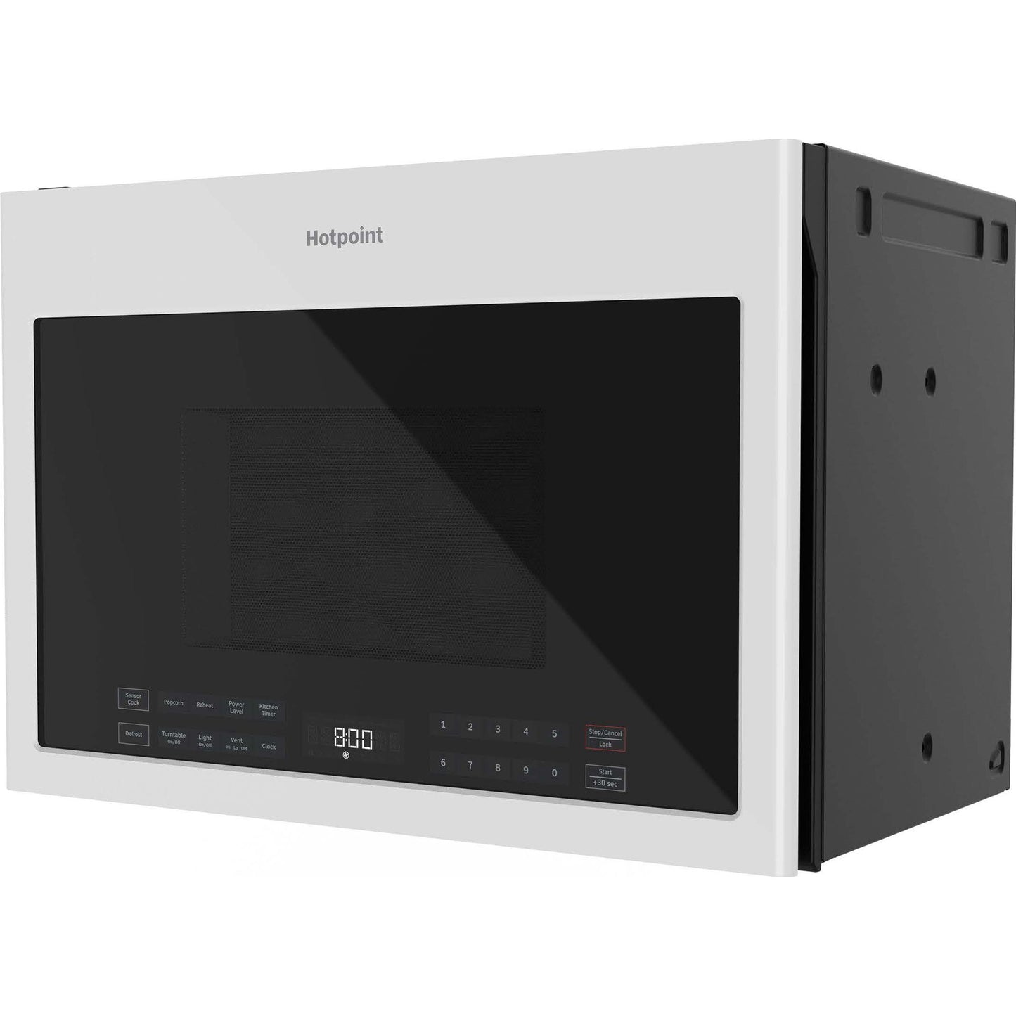  Hotpoint 24-inch 1.4 Cu. Ft. Over-The-Range Microwave Oven HVMB14S4WWW IMAGE 2
