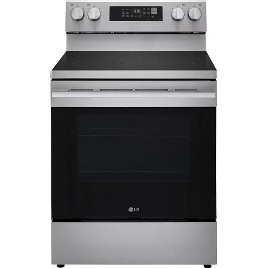  LG 30-inch Smart Electric Range with Air Fry LREN6323YE IMAGE 1
