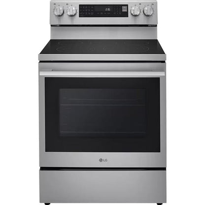  LG 30-inch Smart Electric Range with Air Fry LREN6325XE IMAGE 1
