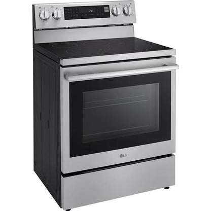  LG 30-inch Smart Electric Range with Air Fry LREN6325XE IMAGE 2