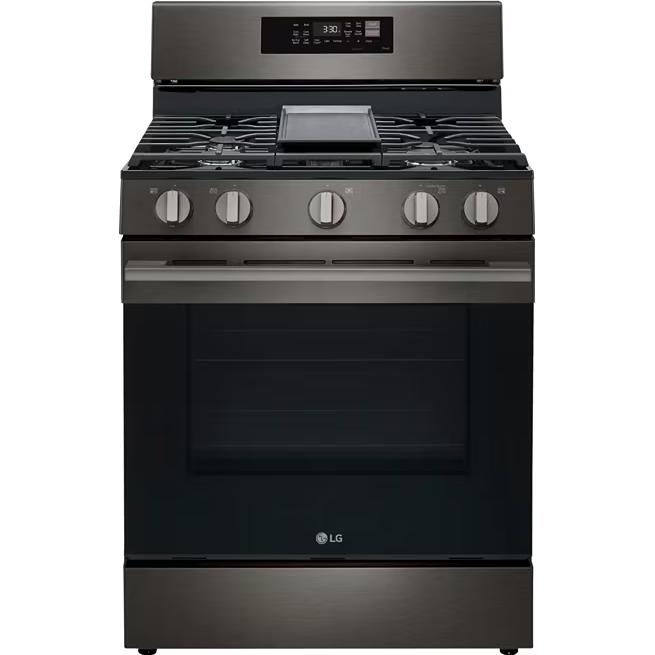  LG 30-inch Smart Gas Range with Air Fry LRGN6323Z IMAGE 1