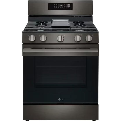  LG 30-inch Smart Gas Range with Air Fry LRGN6323Z IMAGE 1