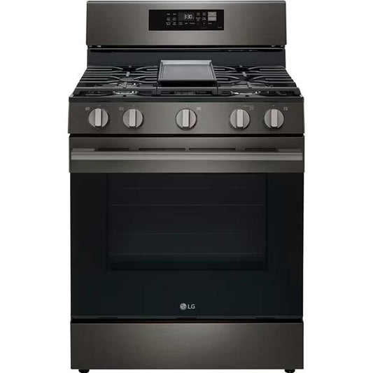  LG 30-inch Smart Gas Range with Air Fry LRGN6323Z IMAGE 1