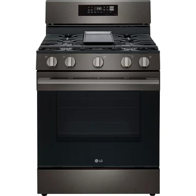  LG 30-inch Smart Gas Range with Air Fry LRGN6323Z IMAGE 2