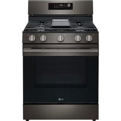  LG 30-inch Smart Gas Range with Air Fry LRGN6323Z IMAGE 2