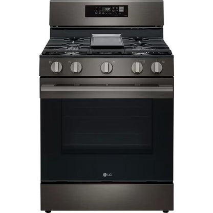  LG 30-inch Smart Gas Range with Air Fry LRGN6323Z IMAGE 2