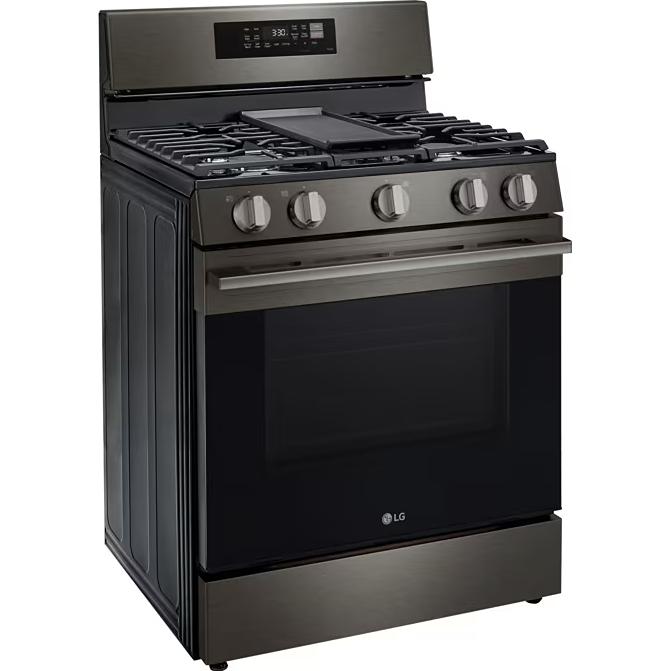  LG 30-inch Smart Gas Range with Air Fry LRGN6323Z IMAGE 3