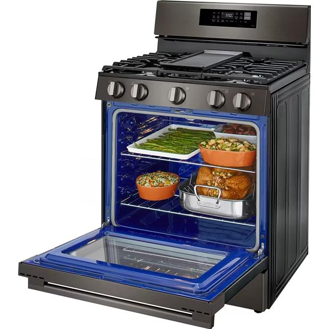  LG 30-inch Smart Gas Range with Air Fry LRGN6323Z IMAGE 6