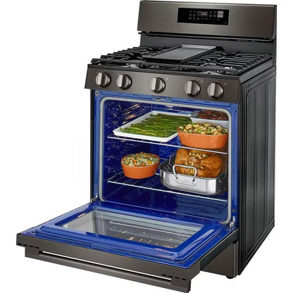  LG 30-inch Smart Gas Range with Air Fry LRGN6323Z IMAGE 6