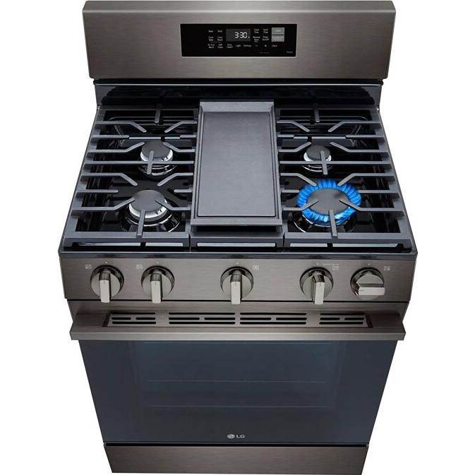  LG 30-inch Smart Gas Range with Air Fry LRGN6323Z IMAGE 8