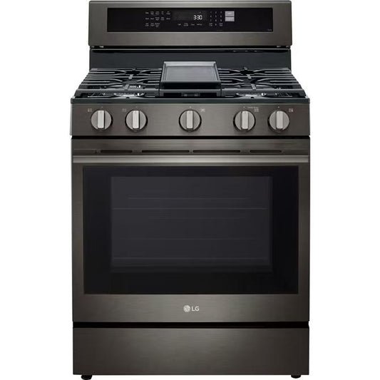  LG 30-inch Smart Gas Range with Air Fry LRGN6325Z IMAGE 1