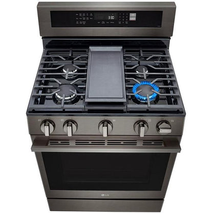  LG 30-inch Smart Gas Range with Air Fry LRGN6325Z IMAGE 9