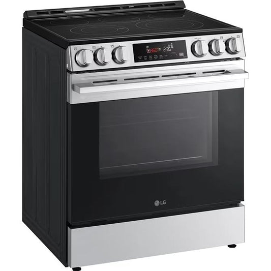  LG 30-inch Smart Electric Slide-In Range with Air Fry LSEL6333XE IMAGE 2