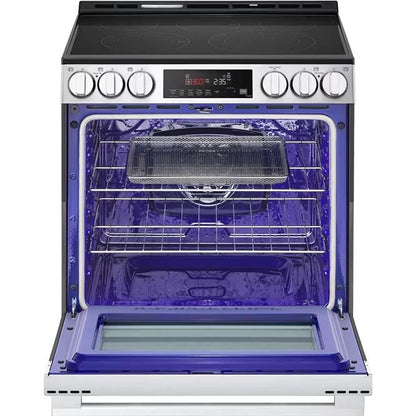  LG 30-inch Smart Electric Slide-In Range with Air Fry LSEL6333XE IMAGE 4