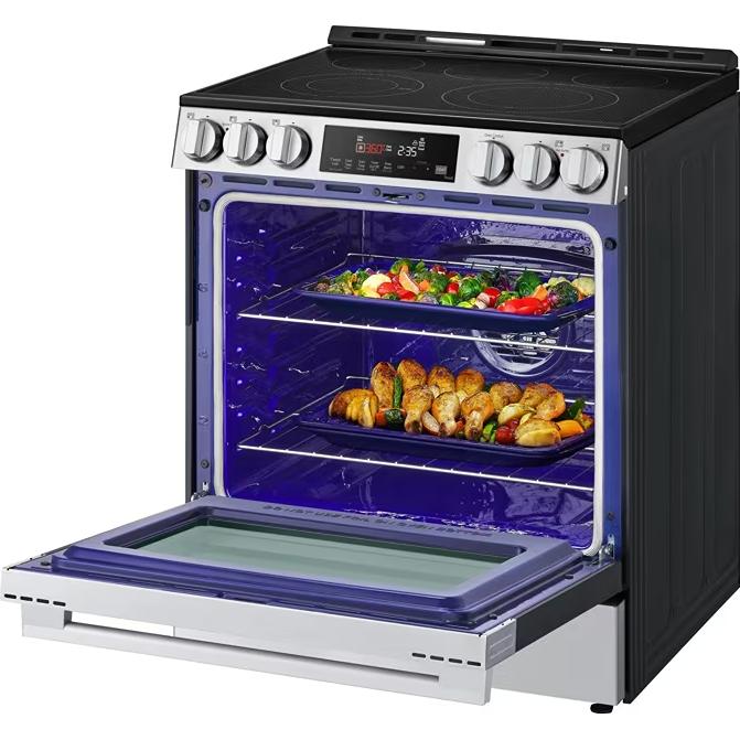  LG 30-inch Smart Electric Slide-In Range with Air Fry LSEL6333XE IMAGE 6