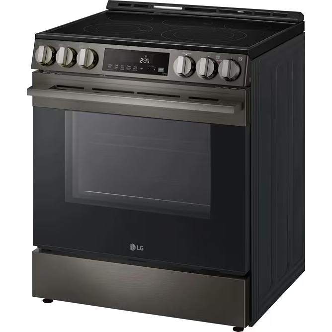  LG 30-inch Smart Electric Slide-In Range with Air Fry LSEL6333ZE IMAGE 4